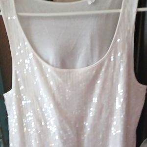 Chico sequined top size 2 (12/14)
